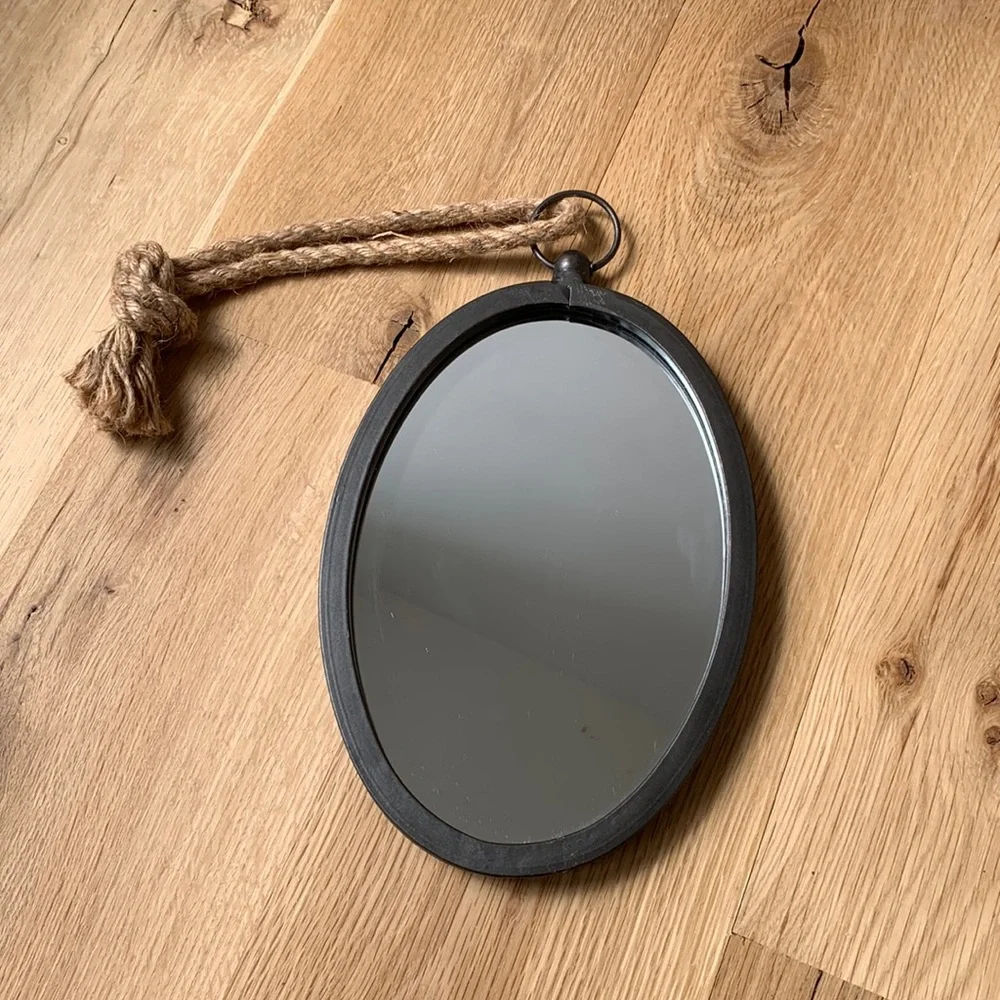 Decorative Nautical Antiqued Mirror